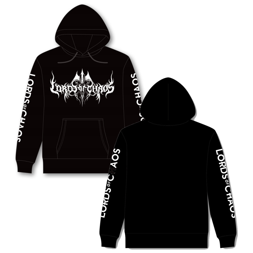 MAYHEM - ロード・オブ・カオス エンブレムロゴ プルオーバーパーカー