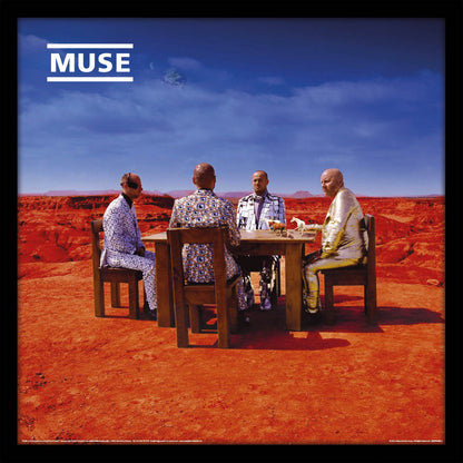 MUSE ミューズ (9月 来日 ) - Black Holes and Revelations (アルバム・シリーズ額) / インテリア額 【公式 / オフィシャル】