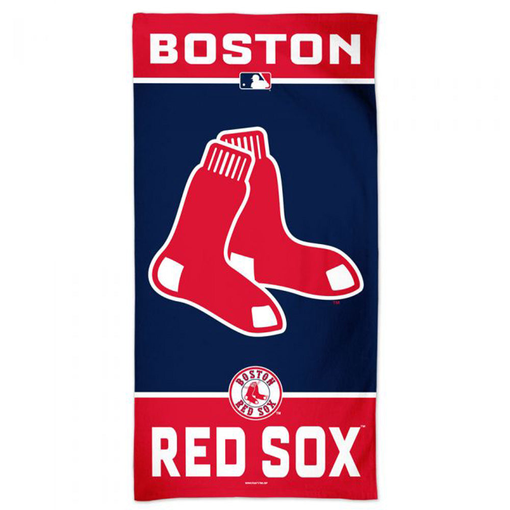 BOSTON RED SOX（MLB） ボストンレッドソックス - FIBER BEACH TOWEL / タオル 【公式 / オフィシャル】