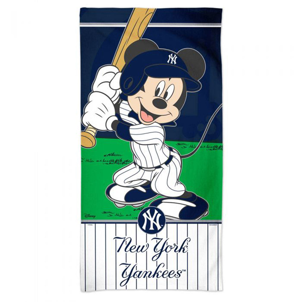 NEW YORK YANKEES（MLB） - DISNEY MICKEY SPECTRA BEACH TOWEL