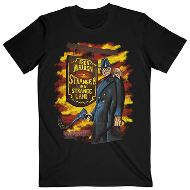 IRON MAIDEN アイアンメイデン (結成 50周年 ) - Stranger In A Strange Land / バックプリントあり / Tシャツ / メンズ