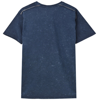 QUEEN クイーン (初来日50周年 ) - Classic Crest Navy / Black Label（ブランド） / Snow Wash / Tシャツ / メンズ 【公式 / オフィシャル】