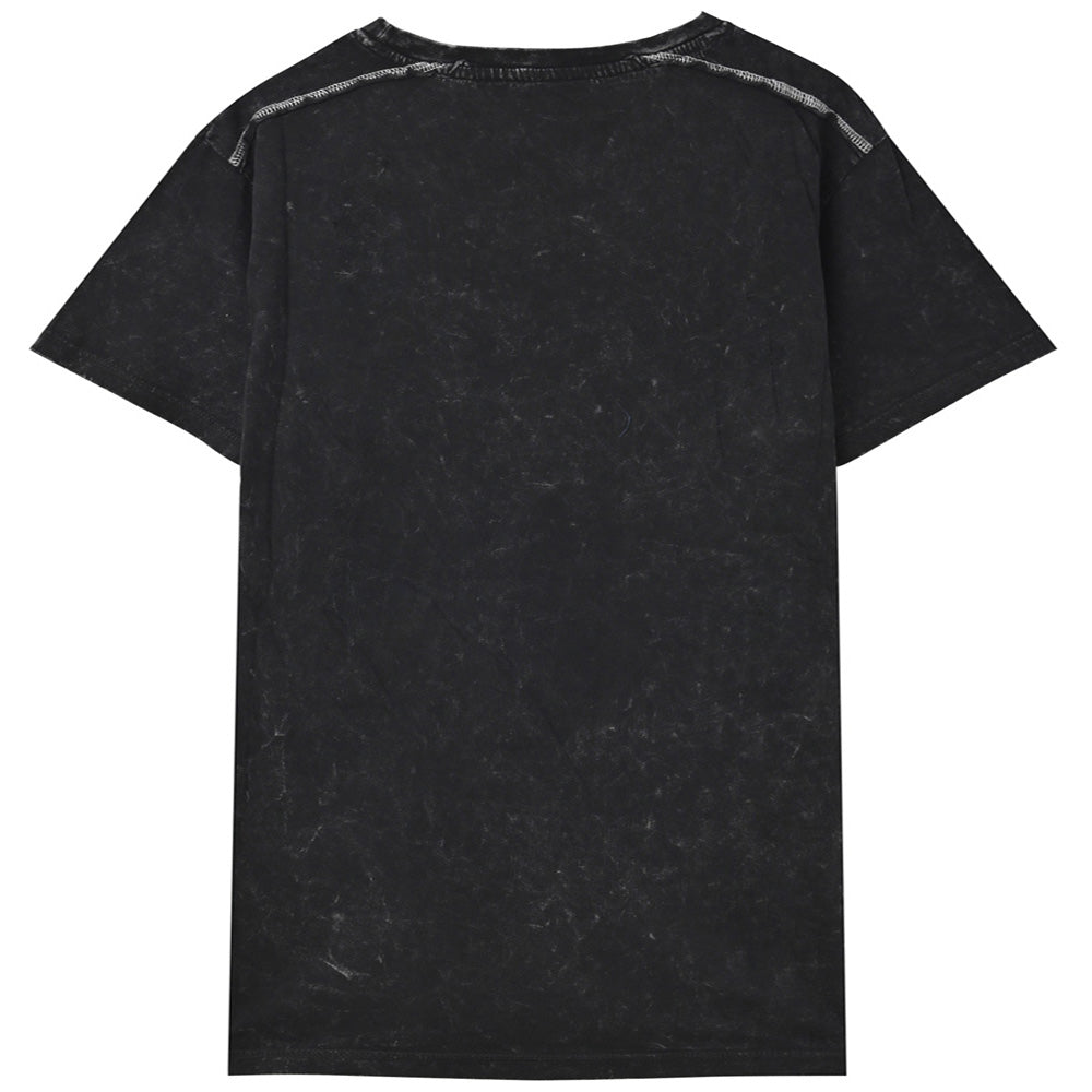 QUEEN (50th Anniversary of First Visit to Japan) - Classic Crest / Black Label (Brand) / Snow Wash / T-shirt / Men's