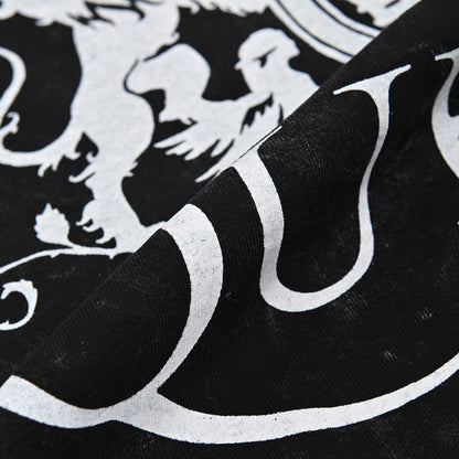 QUEEN (50th Anniversary of First Visit to Japan) - Classic Crest / Black Label (Brand) / Snow Wash / T-shirt / Men's