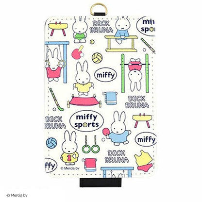 MIFFY ミッフィー - miffy sports / ホワイト / ICカードケース / カードケース 【公式 / オフィシャル】