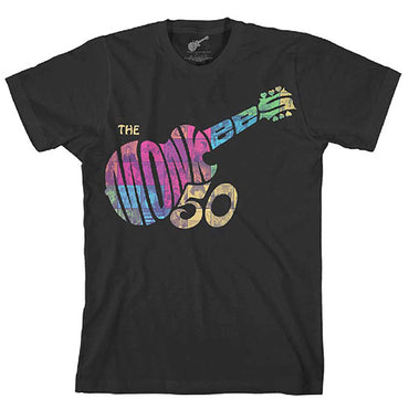 MONKEES モンキーズ - Guitar Discography / バックプリントあり / Tシャツ / メンズ