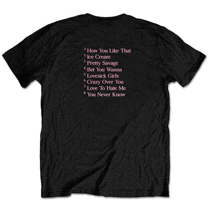 BLACKPINK ブラックピンク (2026年 1月 来日 ) - The Album Track list / バックプリントあり / Tシャツ / メンズ
