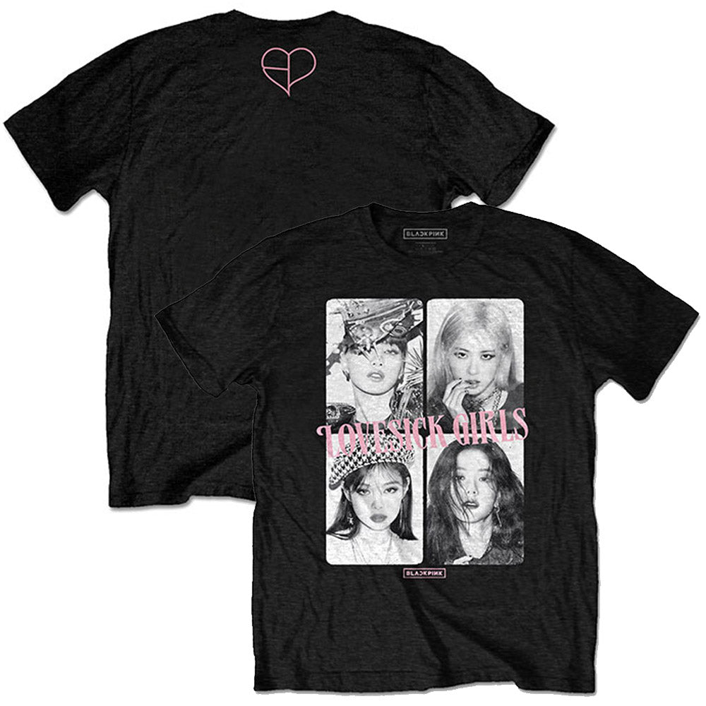 BLACKPINK ブラックピンク - Love Sick / バックプリントあり / Tシャツ / メンズ 【公式 / オフィシャル】