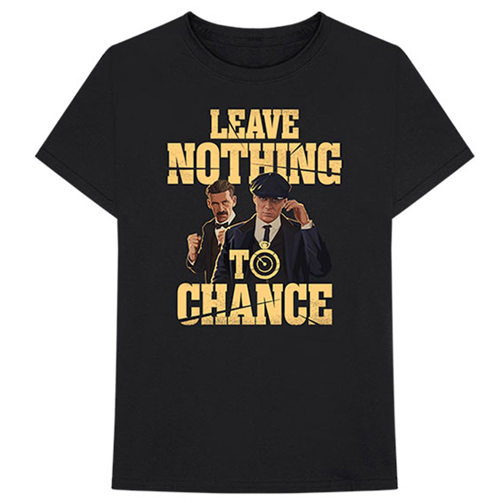 PEAKY BLINDERS ピーキーブラインダーズ - Leave Nothing To Chance / バックプリントあり / Tシャツ / メンズ