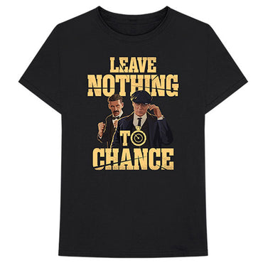 PEAKY BLINDERS ピーキーブラインダーズ - Leave Nothing To Chance / バックプリントあり / Tシャツ / メンズ