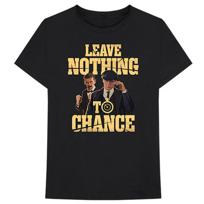 PEAKY BLINDERS ピーキーブラインダーズ - Leave Nothing To Chance / バックプリントあり / Tシャツ / メンズ