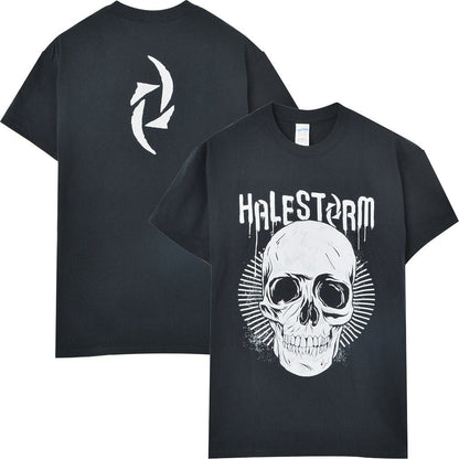 HALESTORM ヘイルストーム - 限定 / HALESKULL / バックプリントあり / ヴィンテージ / Tシャツ / メンズ - PGS