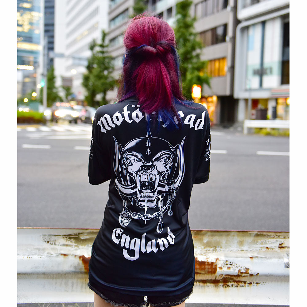 
                  
                    MOTORHEAD (50th Anniversary) - LEATHER VEST / Back Print / Amplified (Brand) / T-shirt / Men's
                  
                