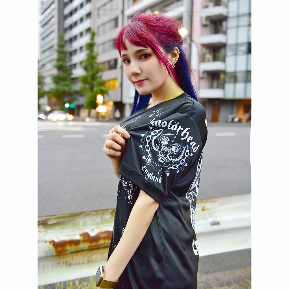 
                  
                    MOTORHEAD (50th Anniversary) - LEATHER VEST / Back Print / Amplified (Brand) / T-shirt / Men's
                  
                