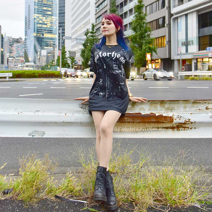 MOTORHEAD モーターヘッド (結成 50周年 ) - LEATHER VEST / バックプリントあり / Amplified（ ブランド ） / Tシャツ / メンズ