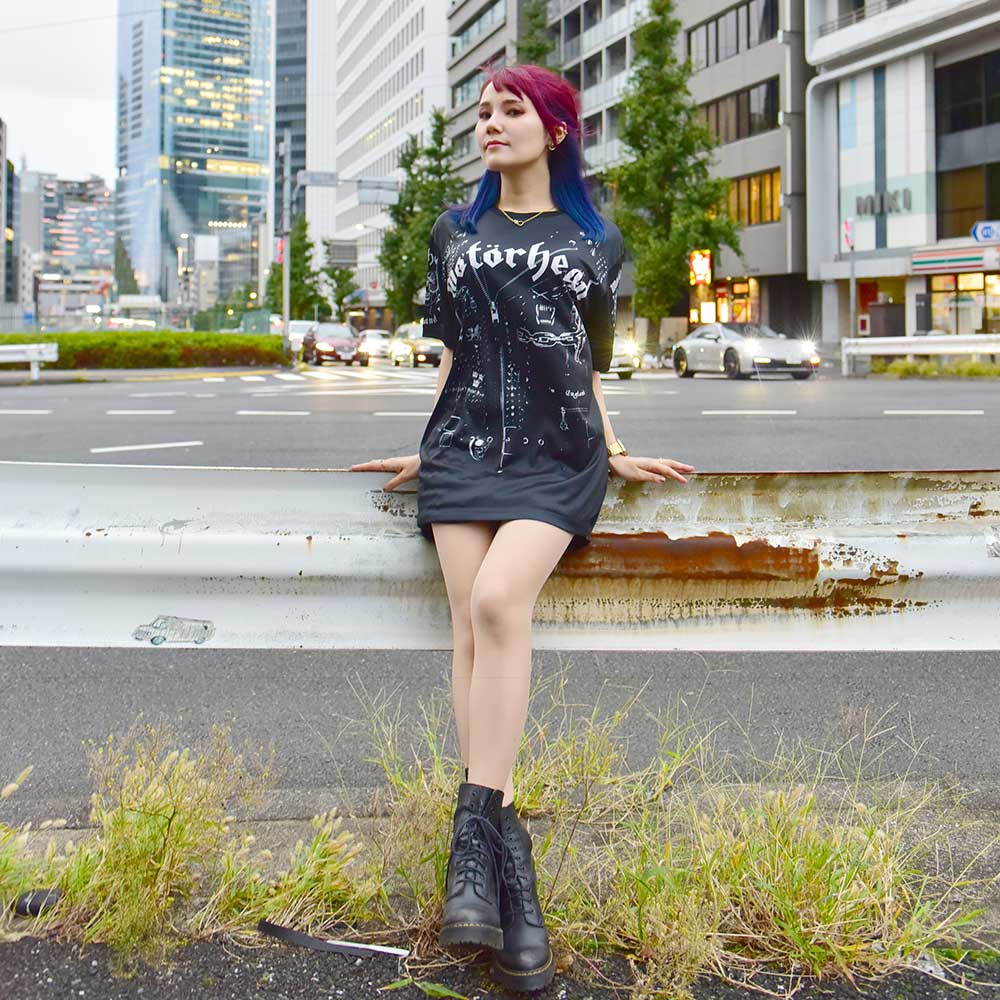 
                  
                    MOTORHEAD (50th Anniversary) - LEATHER VEST / Back Print / Amplified (Brand) / T-shirt / Men's
                  
                