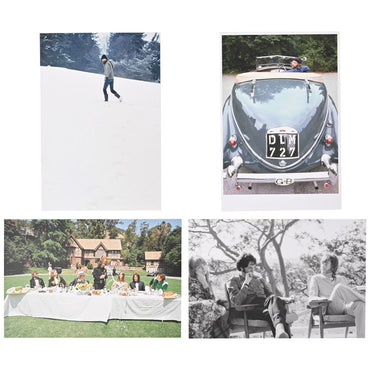 GEORGE HARRISON - Pattie Boyd Postcard Collection set4 (set of 4 postcards) / Postcards and letters