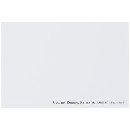 GEORGE HARRISON ジョージハリスン - Pattie Boyd Postcard Collection set1（ポストカード4枚セット） / ポストカード・レター 【公式 / オフィシャル】