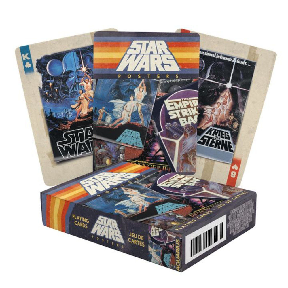 STAR WARS - MOVIE POSTERS PLAYING CARDS