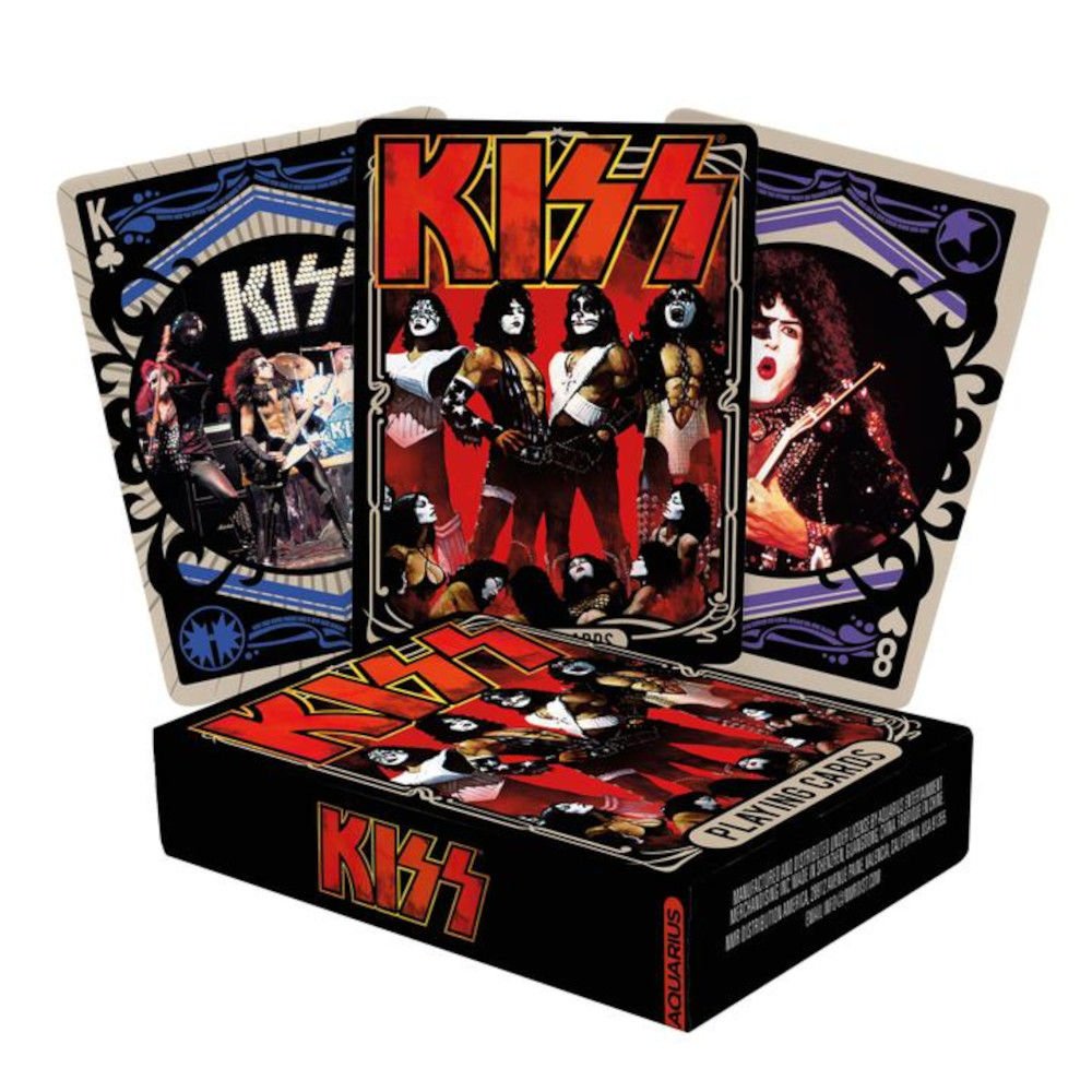 KISS キッス (エース・フレーリー 追悼 ) - KISS PHOTOS PLAYING CARDS / トランプ - PGS