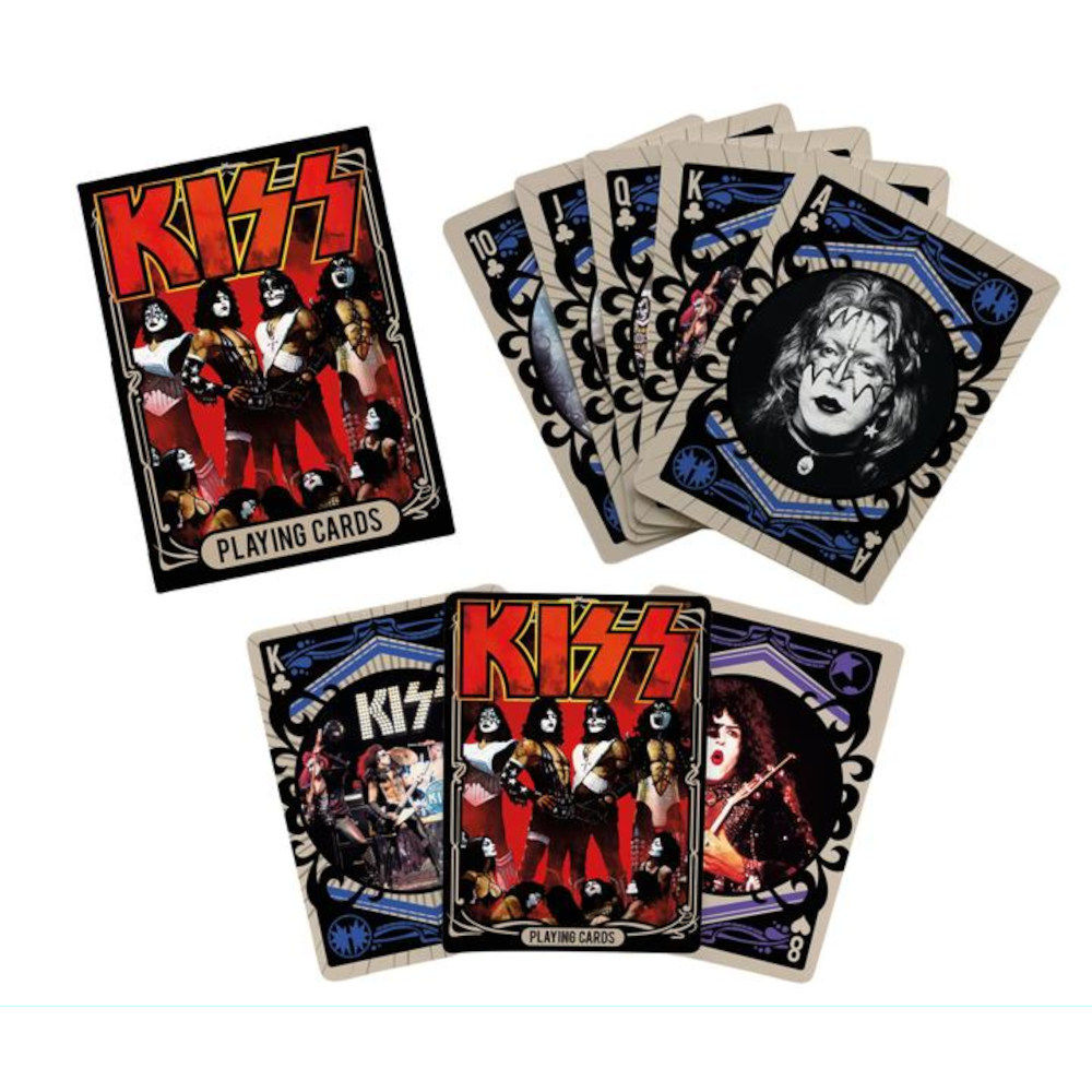 KISS キッス - KISS PHOTOS PLAYING CARDS / トランプ 【公式 / オフィシャル】