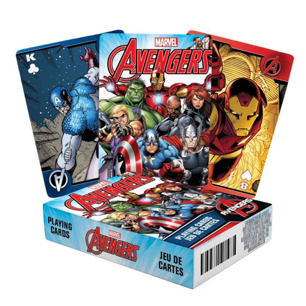 AVENGERS アベンジャーズ (2025年 新作 公開予定 ) - THE AVENGERS PLAYING CARDS / トランプ 【公式 / オフィシャル】