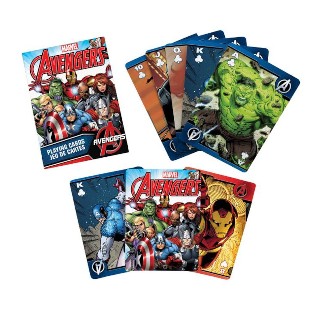 AVENGERS アベンジャーズ (2025年 新作 公開予定 ) - THE AVENGERS PLAYING CARDS / トランプ 【公式 / オフィシャル】