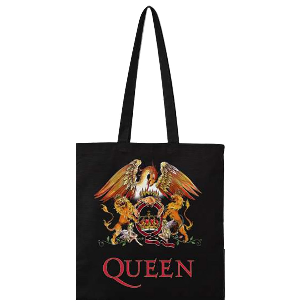 QUEEN クイーン (初来日50周年 ) - CLASSIC CREST / プレミアムクオリティ / トートバッグ 【公式 / オフィシャル】