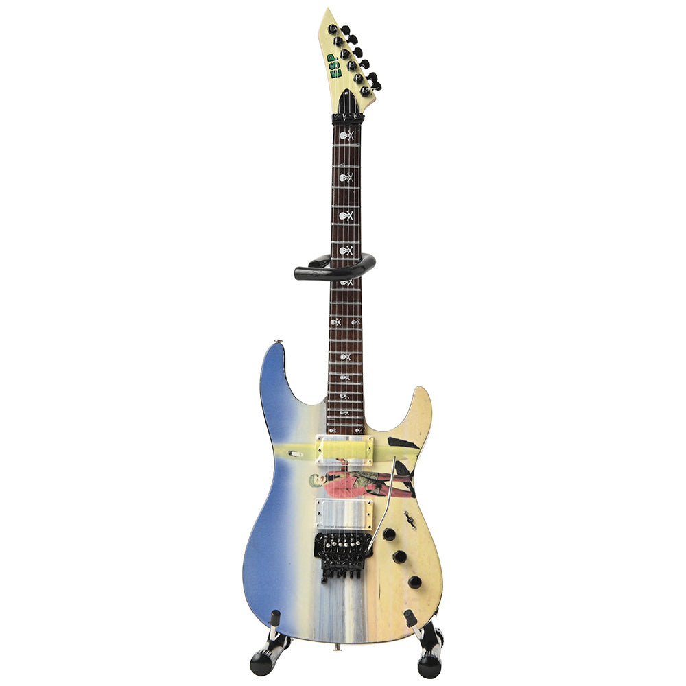 METALLICA メタリカ (結成 45周年 ) - Kirk Hammett ”Joker Surfs Up” Miniature Guitar Replica Collectible / ミニチュア楽器