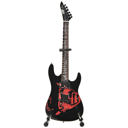 METALLICA メタリカ (結成 45周年 ) - Kirk Hammett ”Frankenstein” Miniature Guitar Replica Collectible / ミニチュア楽器
