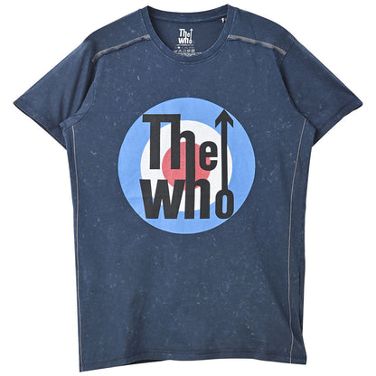 THE WHO ザ・フー (映画公開記念 ) - Target Logo / Black Label（ブランド） / Snow Wash / Tシャツ / メンズ 【公式 / オフィシャル】
