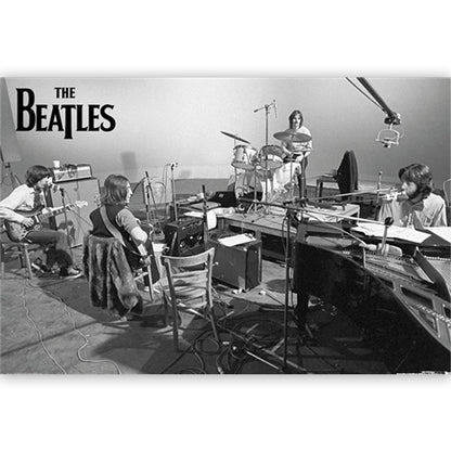 THE BEATLES ビートルズ (結成 65周年 ) - Let It Be Studio / ポスター 【公式 / オフィシャル】