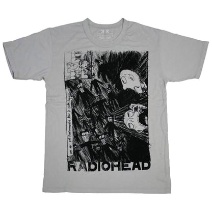 RADIOHEAD レディオヘッド - Scribble / オーガニックコットン / Tシャツ / メンズ 【公式 / オフィシャル】