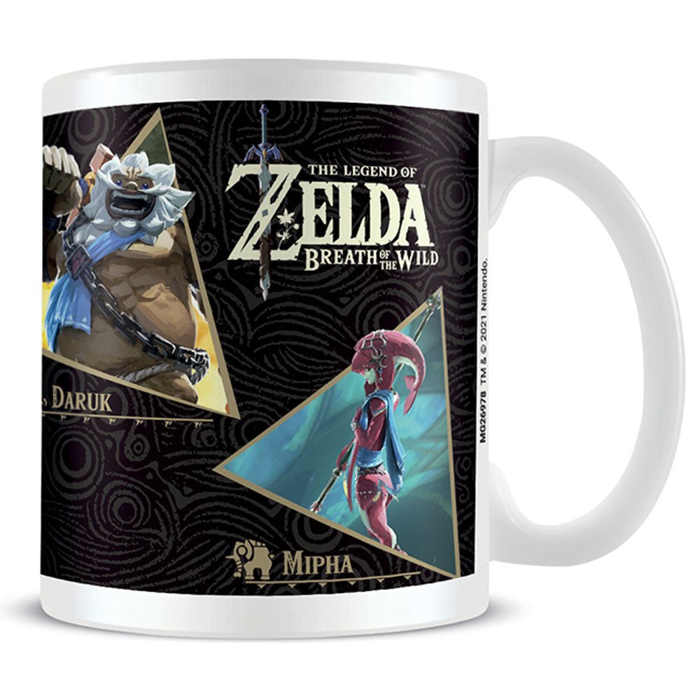 THE LEGEND OF ZELDA ゼルダの伝説 (40周年 ) - Champions / マグカップ - PGS