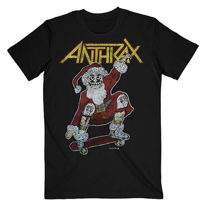 ANTHRAX アンスラックス (2026年 4月 来日 ) - 【クリスマス限定】Vintage Christmas / バックプリントあり / Tシャツ / メンズ