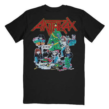 ANTHRAX アンスラックス (2026年 4月 来日 ) - 【クリスマス限定】Vintage Christmas / バックプリントあり / Tシャツ / メンズ