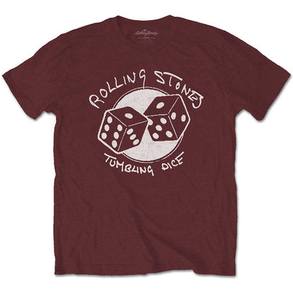 【廃番ラスト販売/特別価格】ROLLING STONES ローリングストーンズ (来日 35周年 記念 ) - Tumbling Dice / Tシャツ / メンズ 【公式 / オフィシャル】
