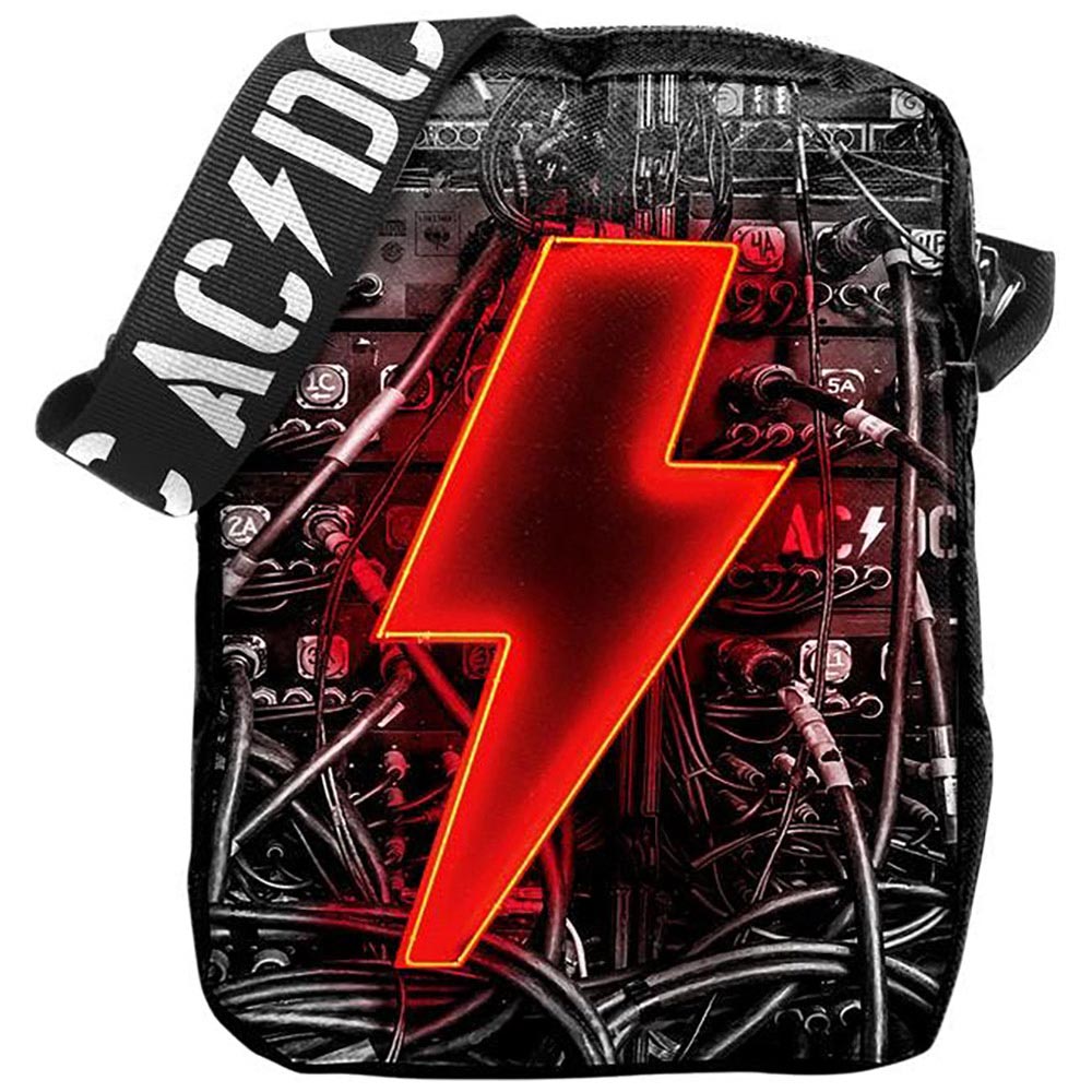 AC/DC エーシーディーシー (Back in Black 45周年 ) - PWR UP 1 / ボディバッグ / ショルダーバッグ 【公式 / オフィシャル】