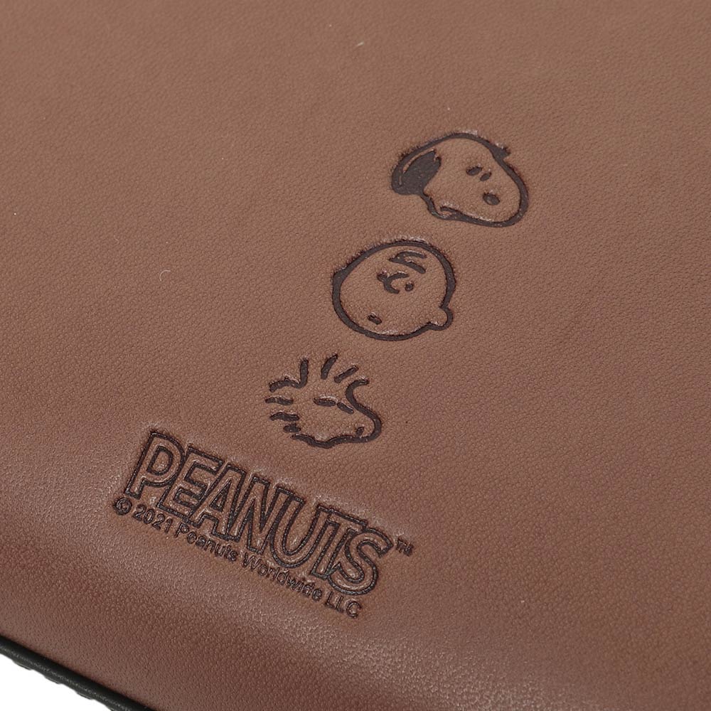PEANUTS スヌーピー - F・V beagle R束入れ / レザー / GREEN / 財布