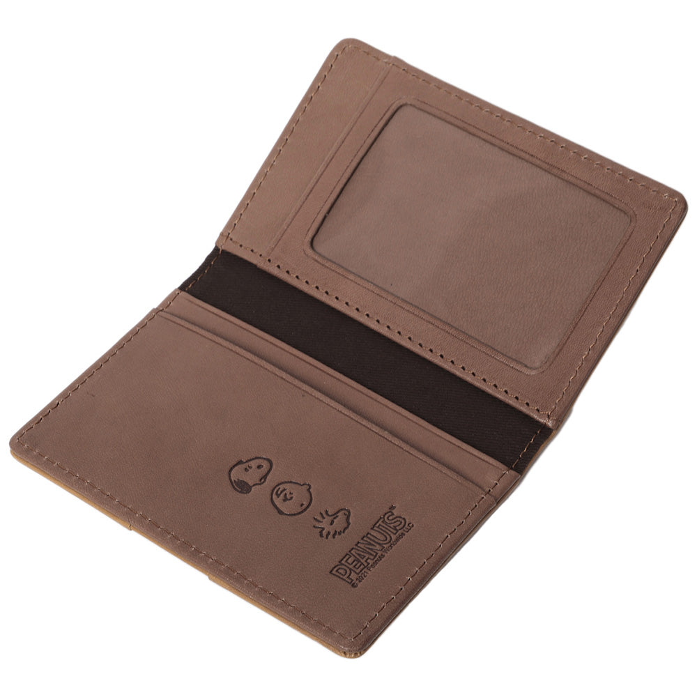 PEANUTS スヌーピー - F・V beagle パスケース / レザー / GREEN / カードケース