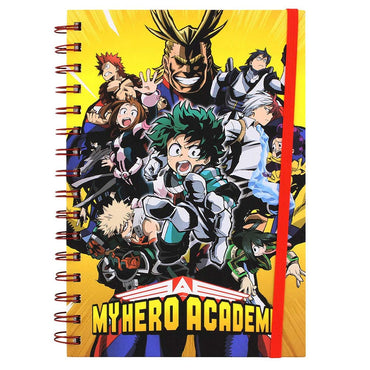 MY HERO ACADEMIA - Radial Character Burst / Notebook/Memo Pad