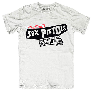 SEX PISTOLS セックスピストルズ - Filthy Lucre Japan / バックプリントあり / Tシャツ / メンズ 【公式 / オフィシャル】