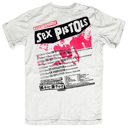 SEX PISTOLS セックスピストルズ - Filthy Lucre Japan / バックプリントあり / Tシャツ / メンズ 【公式 / オフィシャル】