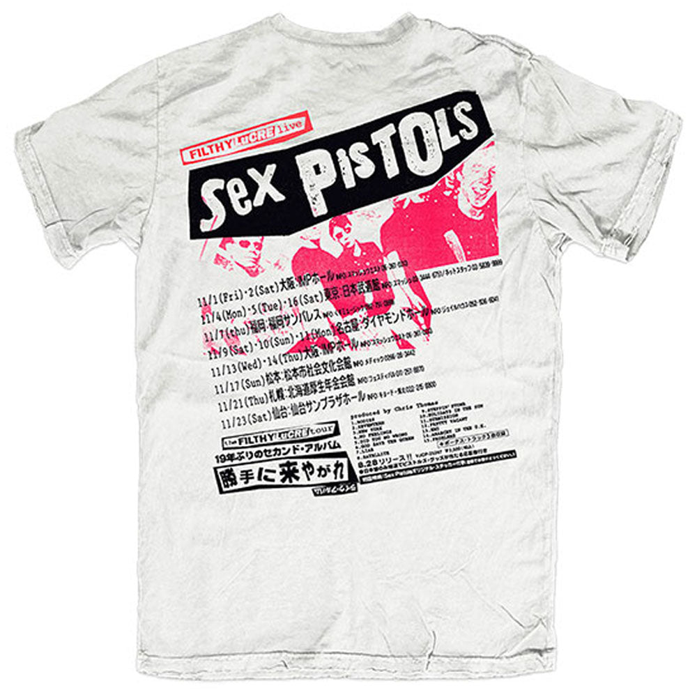 
                  
                    SEX PISTOLS セックスピストルズ - Filthy Lucre Japan / バックプリントあり / Tシャツ / メンズ
                  
                