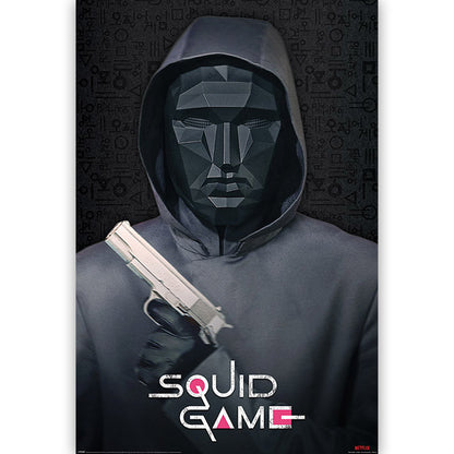 SQUID GAME イカゲーム (シーズン3 配信中 ) - Mask Man / ポスター 【公式 / オフィシャル】