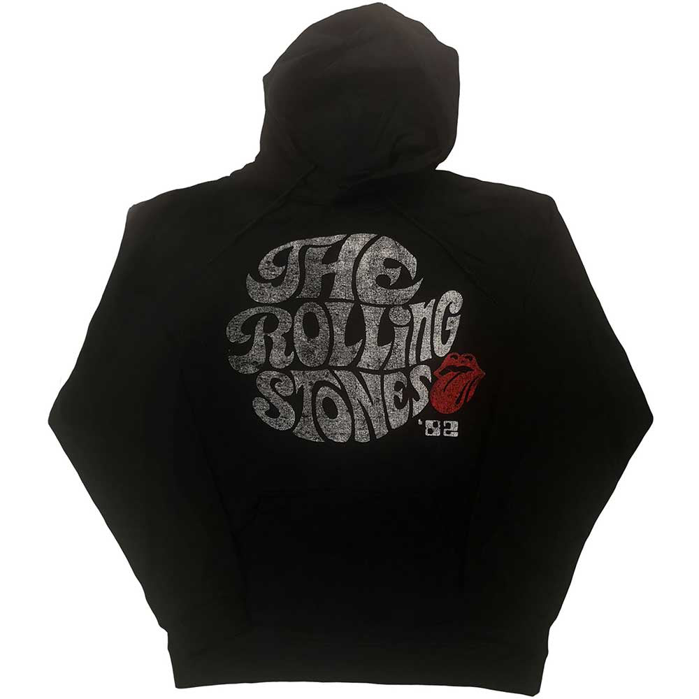 ROLLING STONES ローリングストーンズ - Swirl Logo '82 / ECO-Pullover Hoodie / パーカー・スウェット / メンズ 【公式 / オフィシャル】