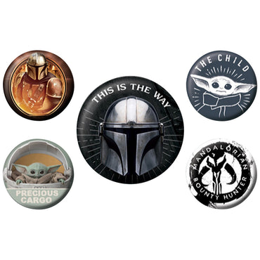 THE MANDALORIAN Star Wars - This Is The Way / Badge