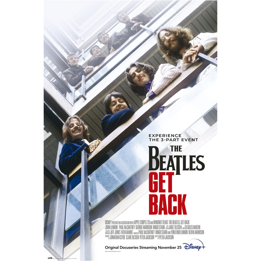 THE BEATLES ビートルズ (結成 65周年 ) - Get Back Movie / ポスター 【公式 / オフィシャル】