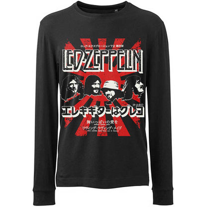 LED ZEPPELIN - (公式 映画公開 記念 ) - Japanese Burst / 長袖