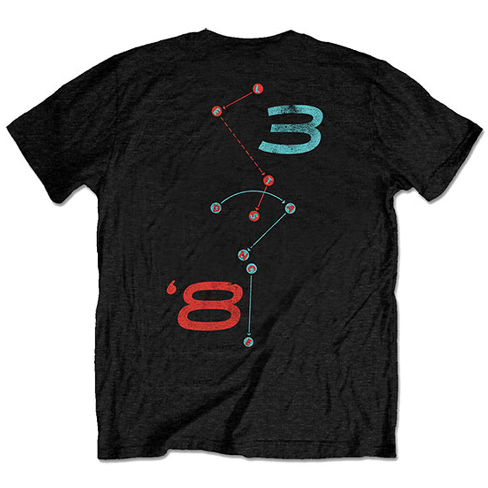 DAVID BOWIE デヴィッドボウイ - Circle Scream / バックプリントあり / Tシャツ / メンズ 【公式 / オフィシャル】